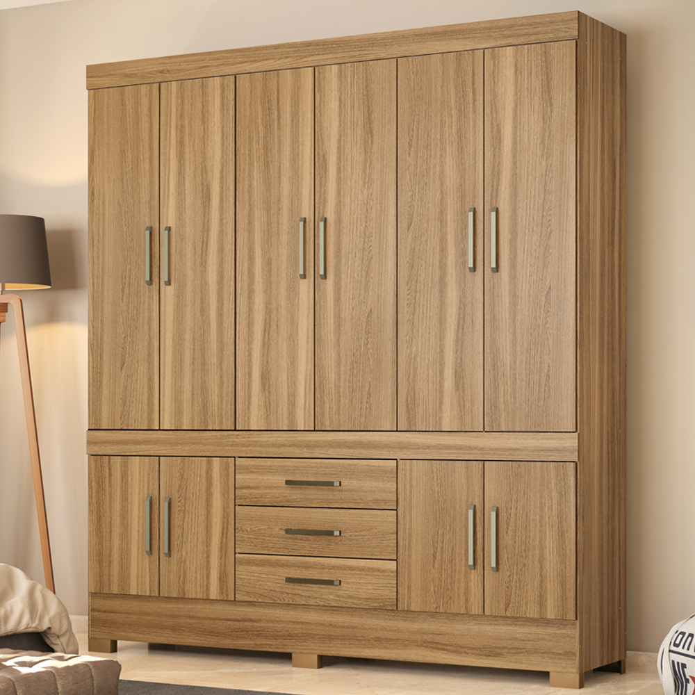 Guarda Roupa Casal 10 Portas 83530 Amendola Touch Demobile