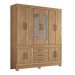 Guarda Roupa Casal 10 Portas New Murano c/ Espelho 83530EL Amêndola Touch Demóbile - Rocha Móveis