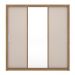 Guarda Roupa Casal 3 Portas Residence 32230 Amêndola Touch / Off White Demóbile