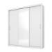 Guarda Roupa Casal 3 Portas Residence 32230 Branco Demóbile