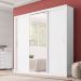 Guarda Roupa Casal 3 Portas Residence 32230 Branco Demóbile