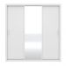 Guarda Roupa Casal 3 Portas Residence 32230 Branco Demóbile