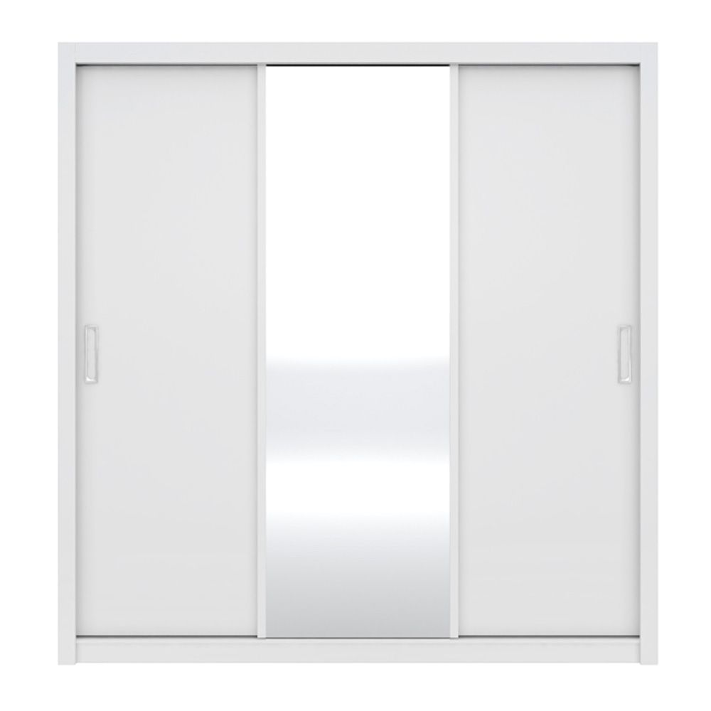 Guarda Roupa Casal 3 Portas Residence 32230 Branco Demóbile