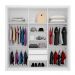 Guarda Roupa Casal 3 Portas Residence 32230 Branco Demóbile