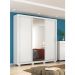 Guarda Roupa Casal 3 Portas Residence c/ Pés 32230PE Branco Demóbile