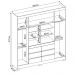 Guarda Roupa Casal 4 Portas Cádis 66510 Amêndola Touch / Off White Demóbile
