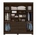 Guarda Roupa Casal 4 Portas Cádis 66510 Ébano Touch Demóbile