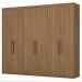 Guarda Roupa Casal 6 Portas 267cm 63370 Sumatra Amendola Touch Demobile
