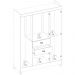 Guarda Roupa Casal 6 Portas 62020 Amendola Off White Demobile