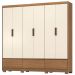 Guarda Roupa Casal 6 Portas 63330K Himalaia Amendola Off White Demobile