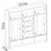 Guarda Roupa Casal 6 Portas 63330K Himalaia Amendola Off White Demobile