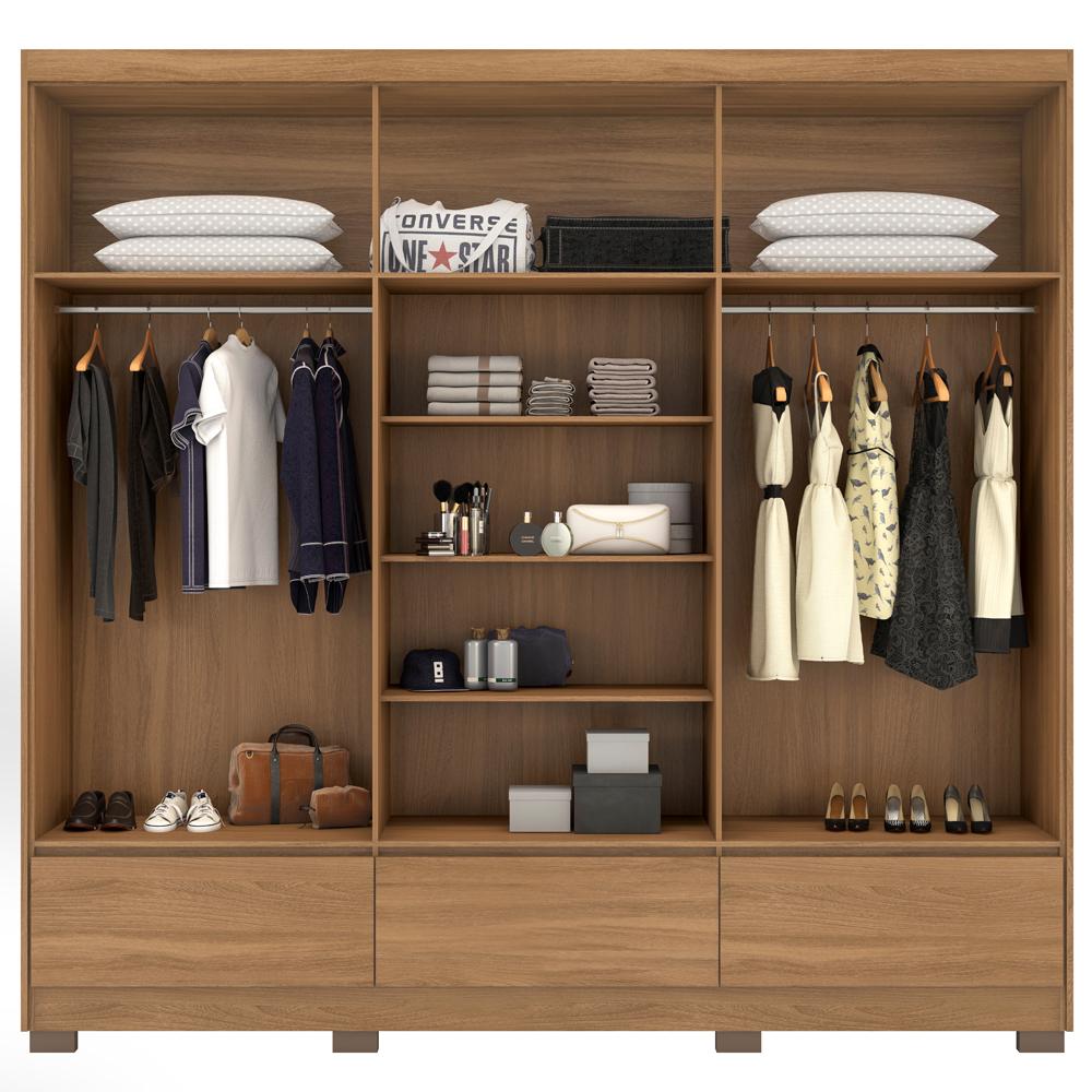 Guarda Roupa Casal 6 Portas 63330K Himalaia Amendola Touch Demobile
