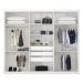 Guarda Roupa Casal 6 Portas Caroline Branco