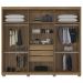 Guarda Roupa Casal 6 Portas Com Pes 63370PE Sumatra Amendola Touch Demobile