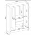 Guarda Roupa Casal 6 Portas Ecom ll 62020 Amendola Off White Demóbile - Rocha Móveis