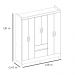 Guarda Roupa Casal 6 Portas Flash ll 62920 Amêndola Touch Demóbile