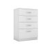Guarda Roupa Casal 6 Portas Lens Branco