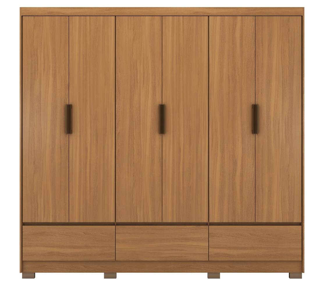 Guarda Roupa Casal 6 Portas Morgana Amendola