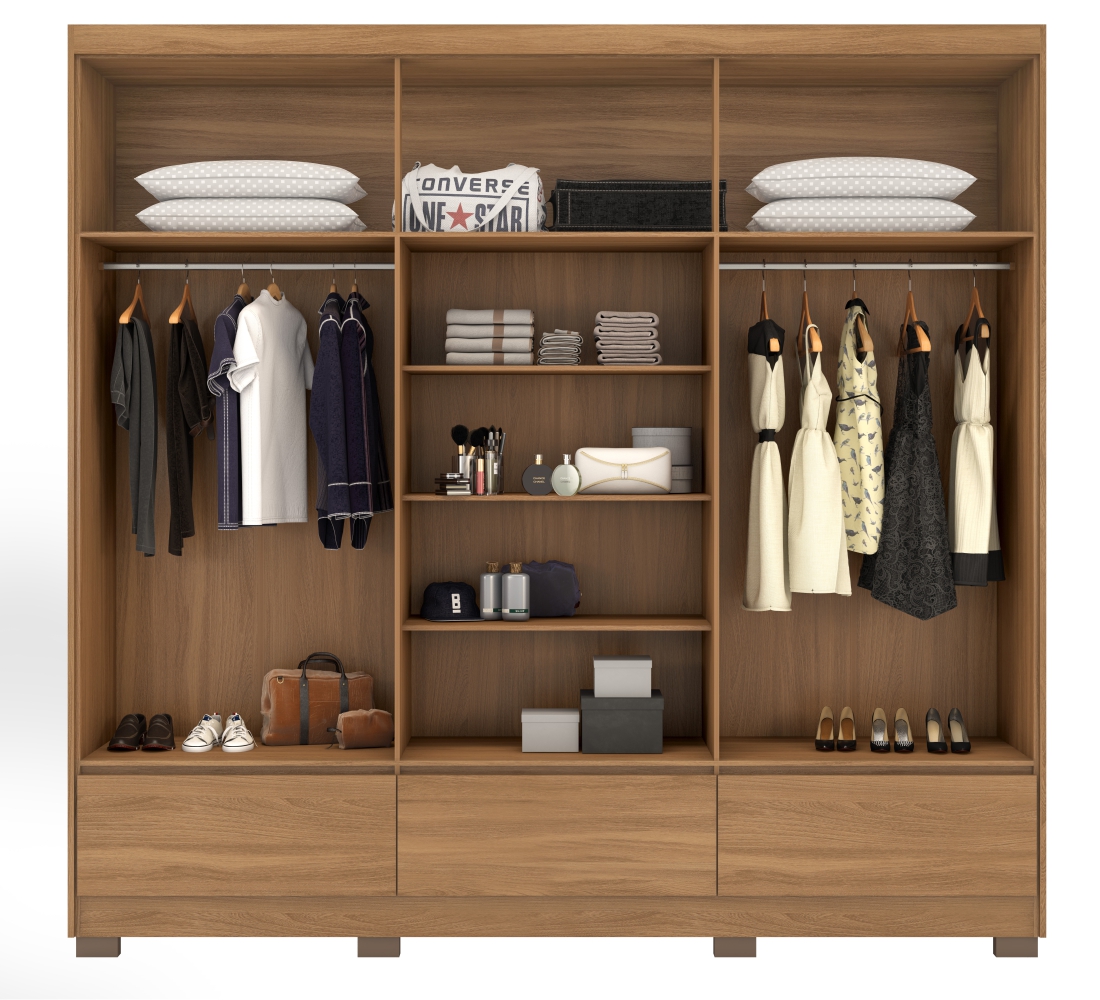 Guarda Roupa Casal 6 Portas Morgana Amendola