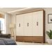 Guarda Roupa Casal 6 Portas Morgana Amendola Off-White
