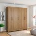 Guarda Roupa Casal 6 Portas Prático 63020 Amêndola Touch Demóbile