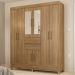 Guarda Roupa Casal 8 Portas Com Espelho 82060EL Amendola Touch Demobile