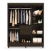 Guarda Roupa Casal 8 Portas Munique 82060 Ébano Touch Demóbile