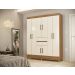 Guarda Roupa Casal 8 Portas Terni Amendola Off-White