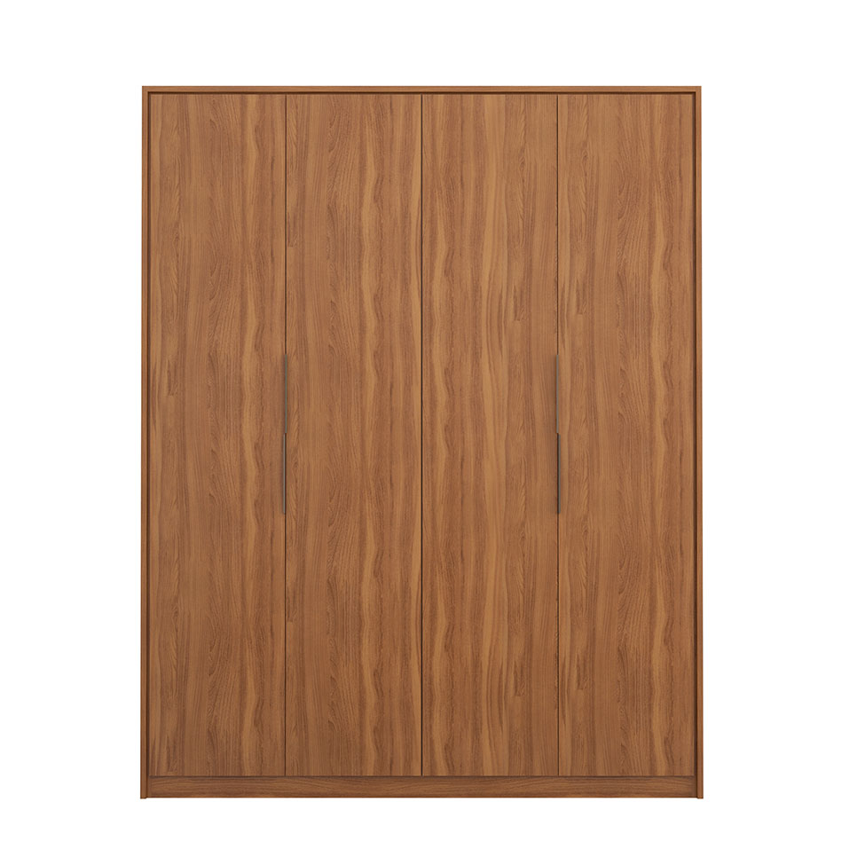 Guarda-Roupa Casal Attore 4 Portas 3 Gavetas Amendola Touch