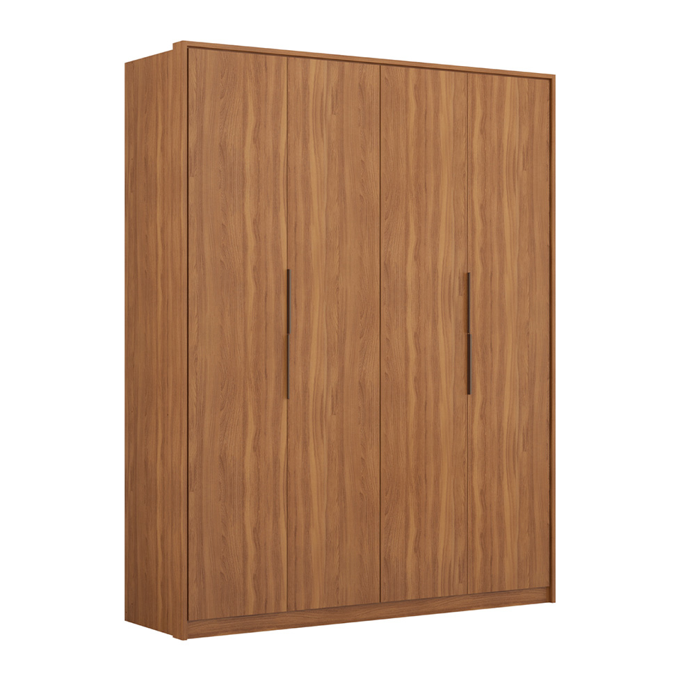 Guarda-Roupa Casal Attore 4 Portas 3 Gavetas Amendola Touch