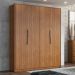 Guarda-Roupa Casal Attore 4 Portas 3 Gavetas Amendola Touch