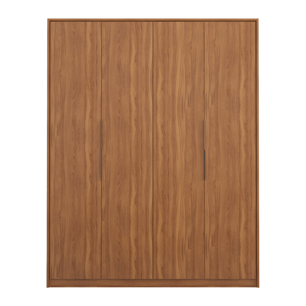 Guarda-Roupa Casal Attore 4 Portas 3 Gavetas Amendola Touch