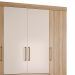 Guarda-Roupa Casal Cannes 4 PT 4 GV Off White e Amendola