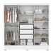 Guarda Roupa Casal Ferrara Branco