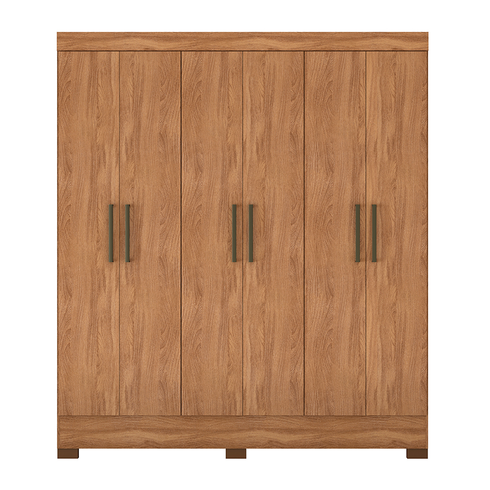 Guarda-Roupa Casal Marine 6 Portas 2 Gavetas Amendola