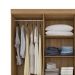 Guarda-Roupa Casal New Murano 10 Portas 3 Gavetas Amêndola