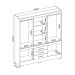 Guarda-Roupa Casal New Murano 10 Portas 3 Gavetas Amêndola