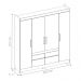 Guarda Roupa Casal Salerno Amendola/Off White