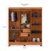 Guarda-Roupa Casal Verso 6 Portas 2 Gavetas Amendola e Off White