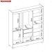 Guarda-Roupa Casal Verso 6 Portas 2 Gavetas Branco