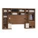 Guarda Roupa Dormitório Modulado Irlanda Casal/Queen - Amêndola Touch e Branco - Roupeiro Demobile C8