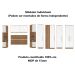 Guarda Roupa Dormitório Modulado Irlanda Casal/Queen Canto - Amêndola Touch e Branco - Roupeiro Demobile C2