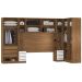 Guarda Roupa Dormitório Modulado Irlanda Casal/Queen Canto - Amêndola Touch e Branco - Roupeiro Demobile C4