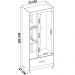 Guarda Roupa Solteiro 03 Portas 31060 Branco Demobile