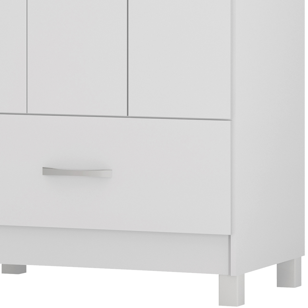 Guarda Roupa Solteiro 03 Portas 31060 Branco Demobile