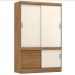Guarda Roupa Solteiro 2 Portas Estilo II 22520 Amendola Off White Demóbile - Rocha Móveis