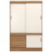 Guarda Roupa Solteiro 2 Portas Estilo II 22520 Amendola Off White Demóbile - Rocha Móveis