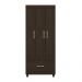 Guarda Roupa Solteiro 3 Portas Prince 31060 Ébano Touch Demóbile