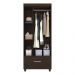 Guarda Roupa Solteiro 3 Portas Prince 31060 Ébano Touch Demóbile