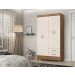 Guarda Roupa Solteiro 4 Portas Astro 42860 Amendola Off White Demóbile - Rocha Móveis